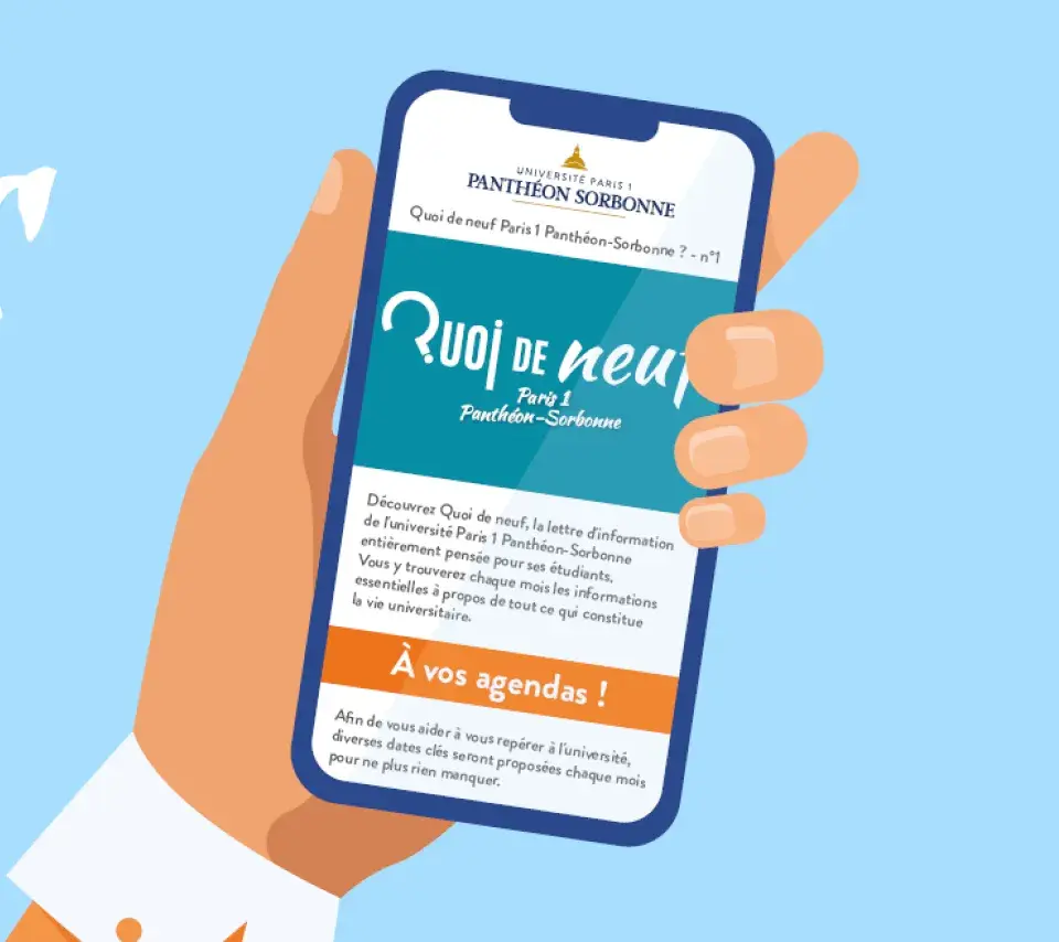 Quoi de neuf Paris 1 Panthéon Sorbonne