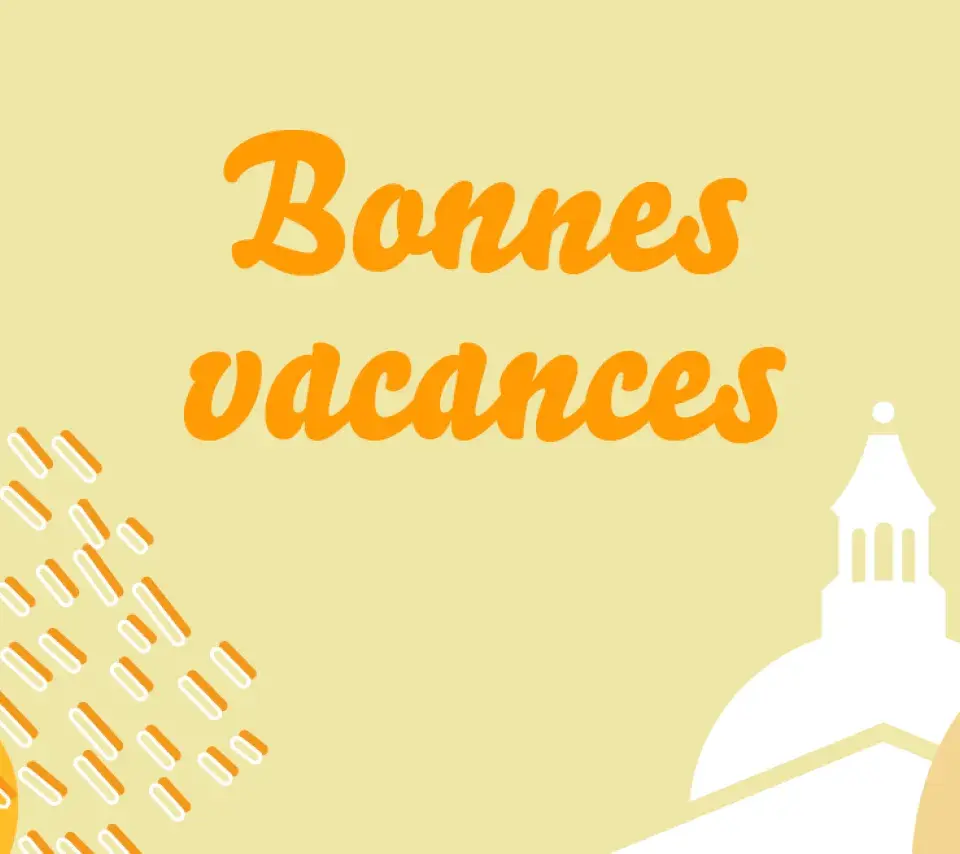 bonnes vacances